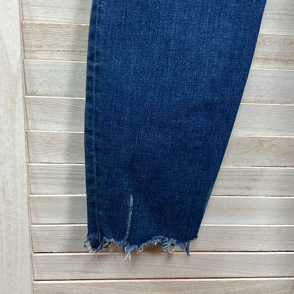 3/$25 Ted Baker London Catrina Distressed Hem Skinny Jeans 30 - Picture 9 of 13